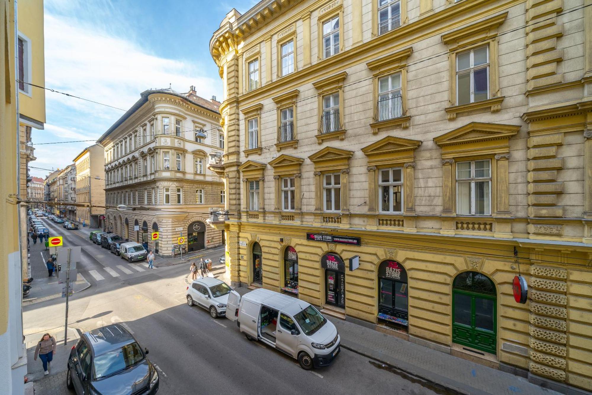 Rakoczi Stylish Entire Apartment Будапеща Екстериор снимка