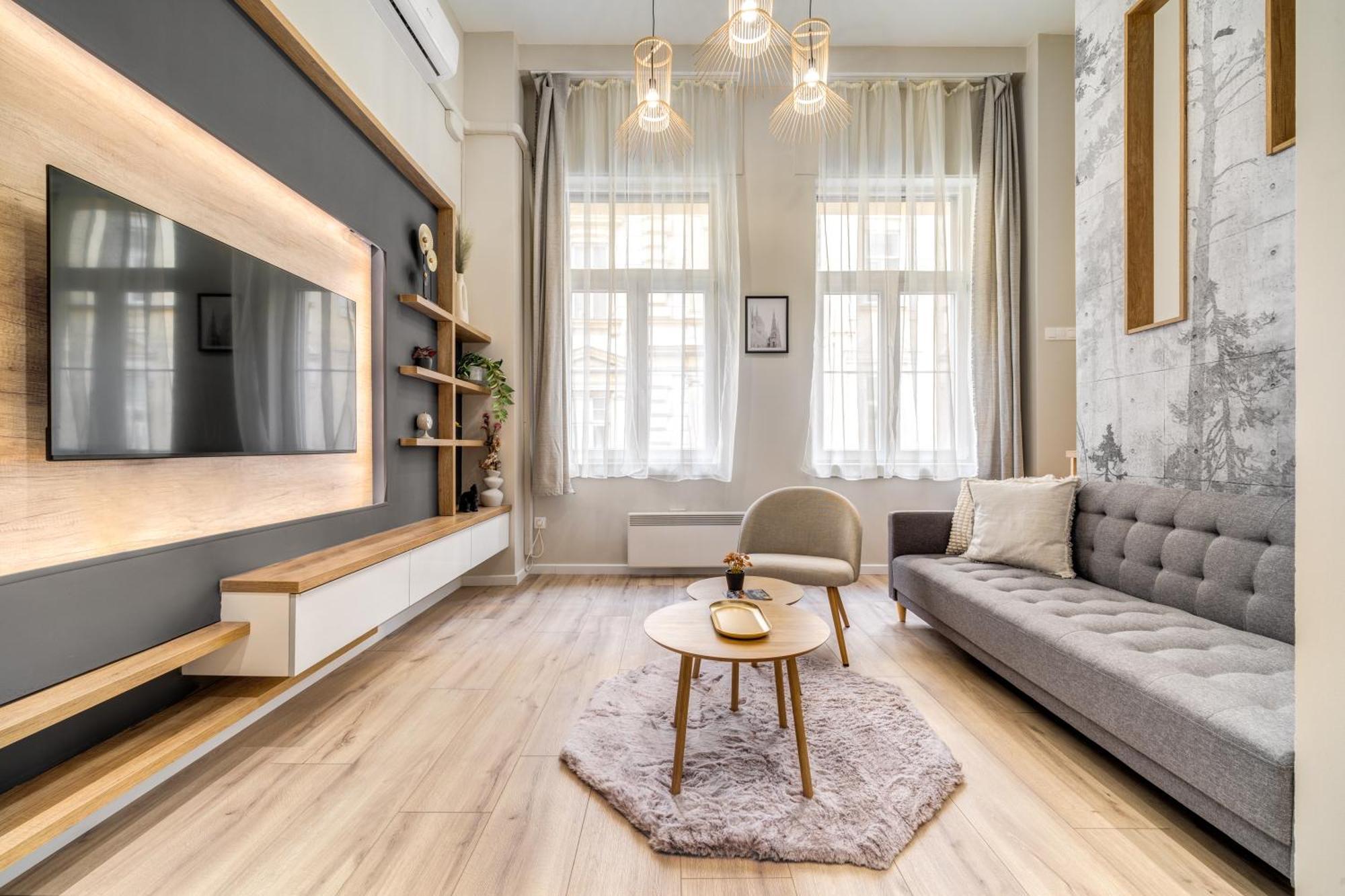 Rakoczi Stylish Entire Apartment Будапеща Екстериор снимка